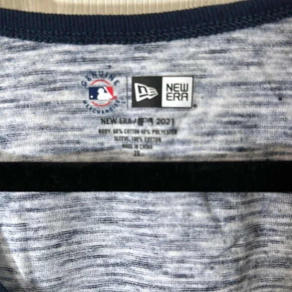 Atlanta Braves baseball shirt 2X NWT - Picture 3 of 4